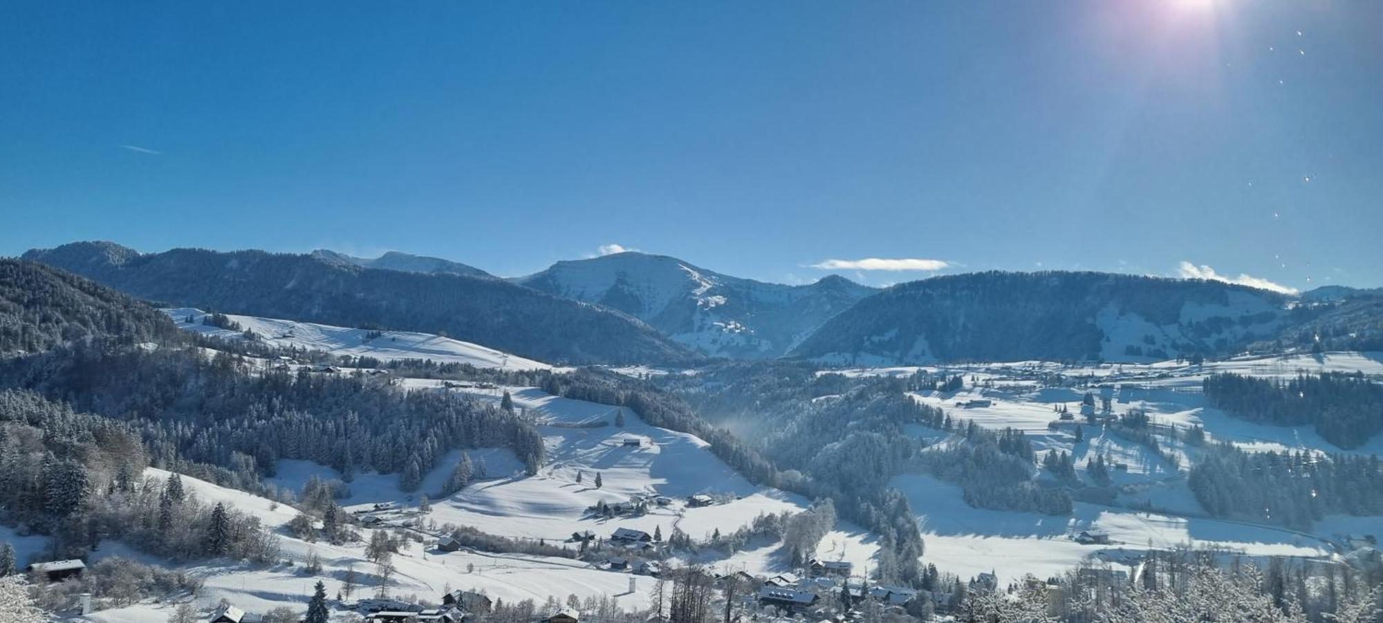 Ferienwohnungen Am Schlossberg Oberstaufen Dış mekan fotoğraf