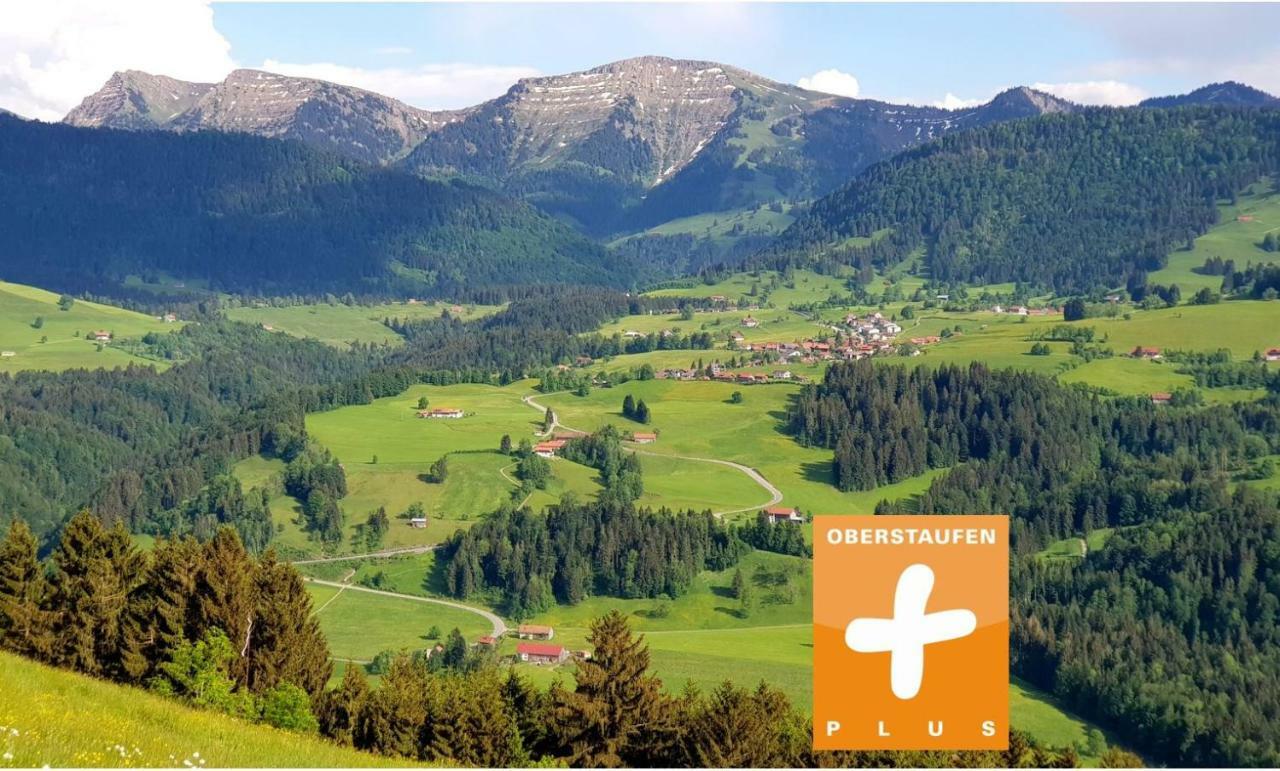 Ferienwohnungen Am Schlossberg Oberstaufen Dış mekan fotoğraf
